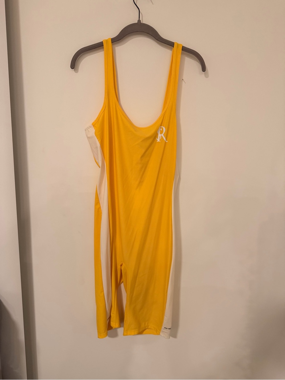 Women’s one piece Yellow Gsuwoo Romper